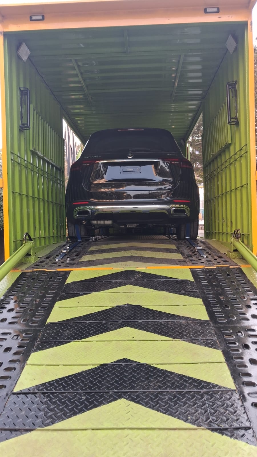 Car Carrier Loading